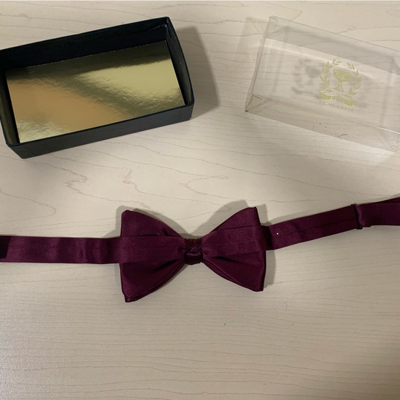 DION Mens bow tie 100% silk - Picture 3 of 5